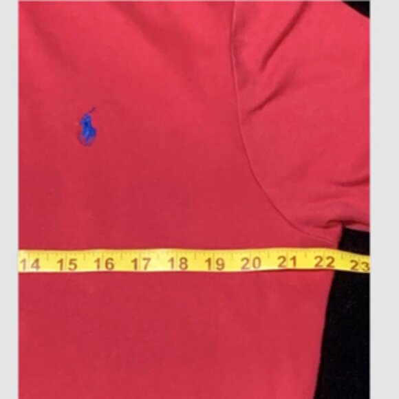 Ralph Lauren Polo Shirt Men L Red Pony Casual Short Sleeve Pullover ~ Very Soft - Picture 2 of 5